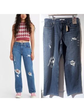 Levi's | Low Pro Women's Jeans In Amplify It Medium Wash